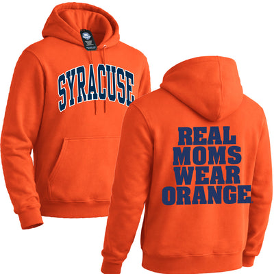 REAL MOMS WEAR ORANGE Pullover Hoodies