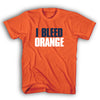 "I Bleed Orange" Tri-Blend T-Shirts