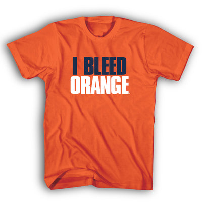 "I Bleed Orange" Tri-Blend T-Shirts
